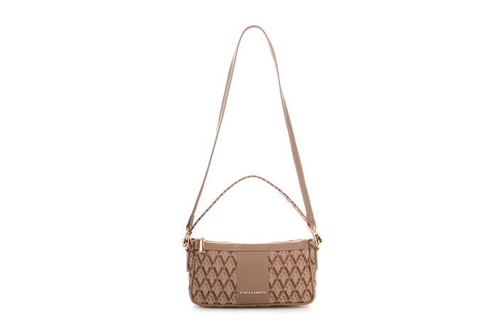 Vince Camuto Bolso Bandolera Visón de Polipiel 25x7x14 cm